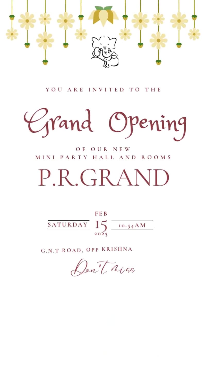 Cover image for Aesthetic traditional invitation