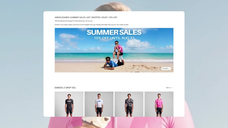 Cover image for WearFlash — Cycling Apparel Brand Ecommerce Website