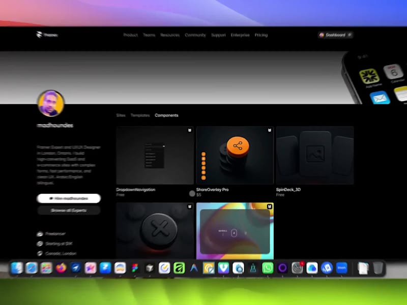 Cover image for New framer code component approved https://www.framer.com/ma...