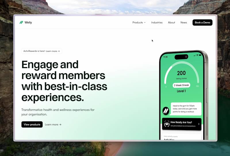 Cover image for Welly - Engage and reward