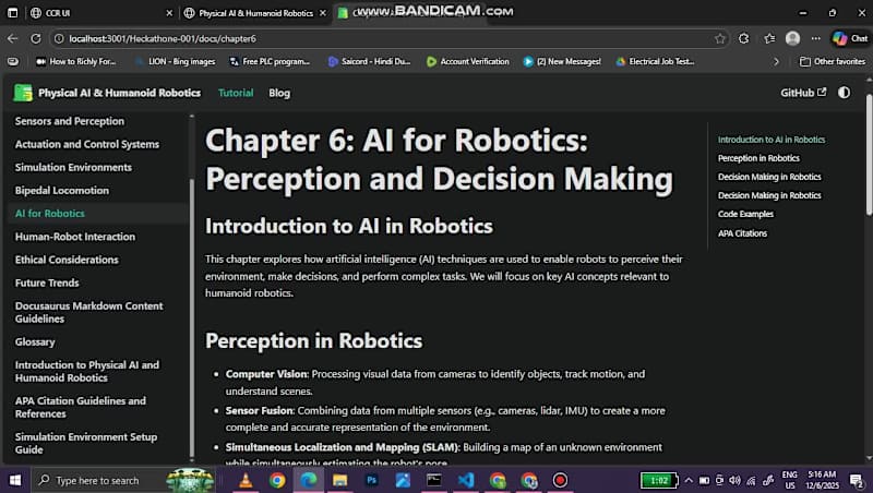 Cover image for Physical AI Textbook with RAG