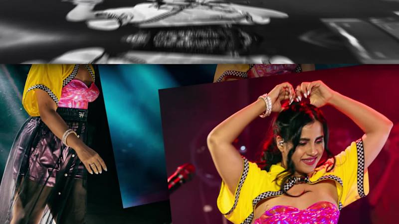 Cover image for Nikhita Gandhi Live Concert Photoshoot & Editing