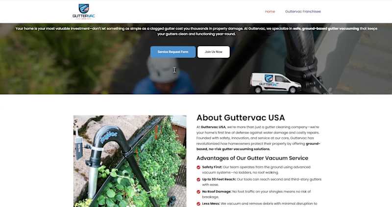 Cover image for Guttervac USA: Innovation in Home