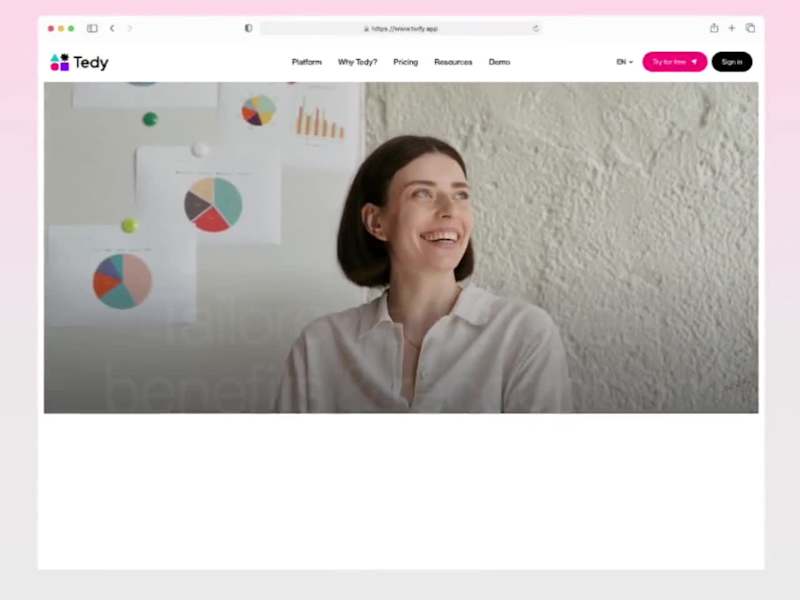 Cover image for Employee Benefits & Recognition Platform - Tedy