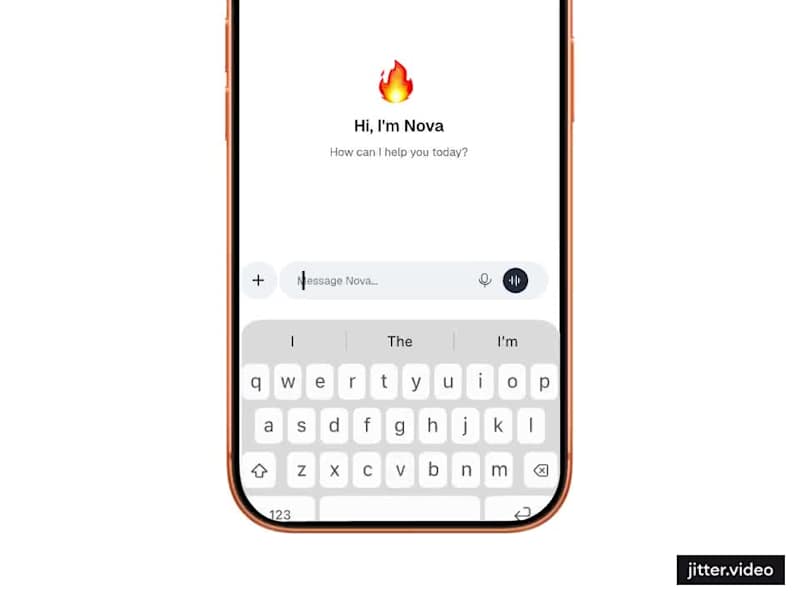 Cover image for Beautiful chatbot interface animation with
