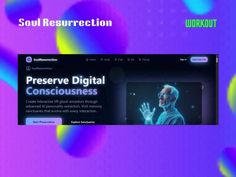 Cover image for SoulResurrection: Digitizing Consciousness