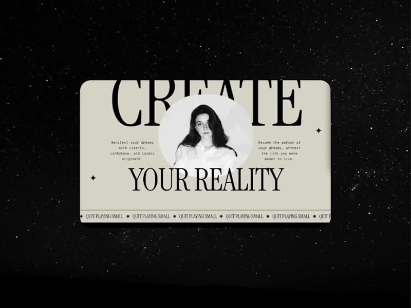 Cover image for Manifestation Coach Website