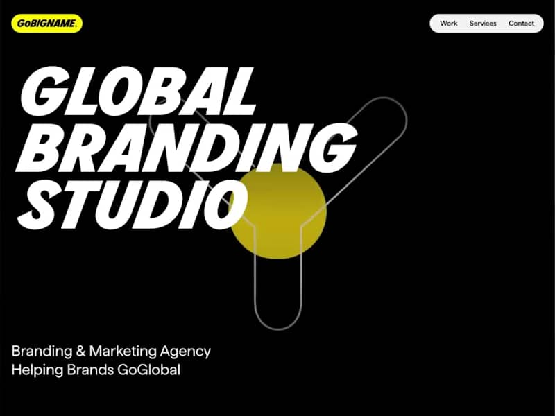 Cover image for High-Performance Portfolio Website for Gobigname