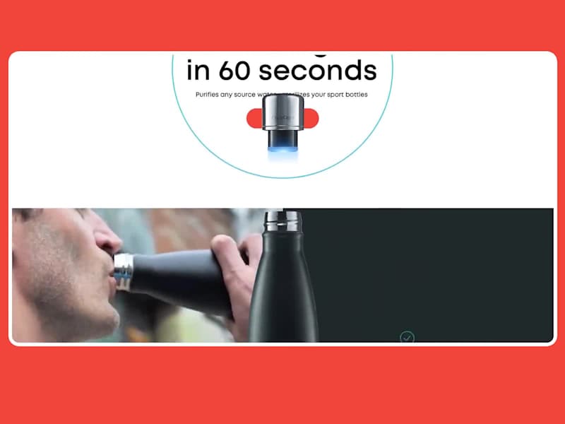 Cover image for CrazyCap Bottle - website design