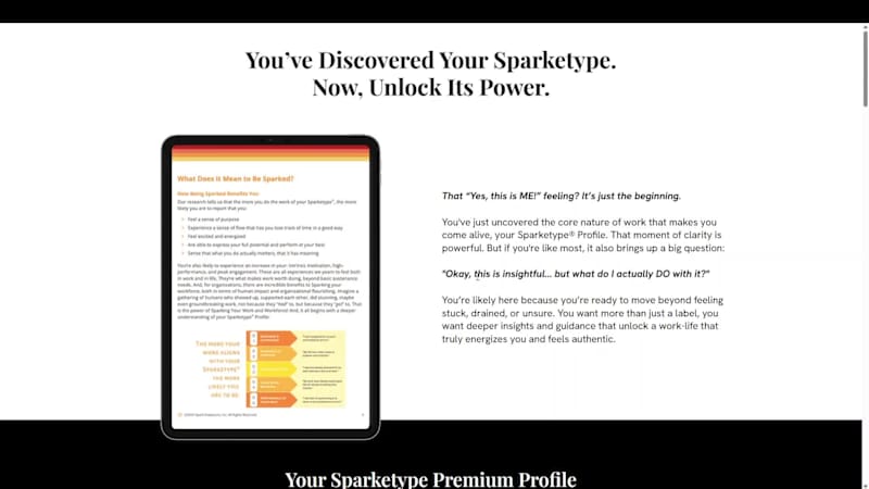 Cover image for Sales Page (Sparketype: Spark Premium Profile Sales Page)