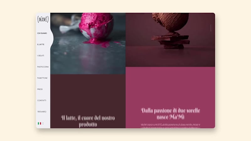Cover image for Mami Gelateria - Website Redesign