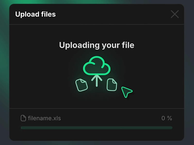 Cover image for Rive dynamic loading state screen