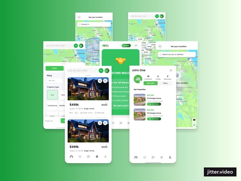 Cover image for offa - swipe on offmarket deals ( branding , UX, frontend )