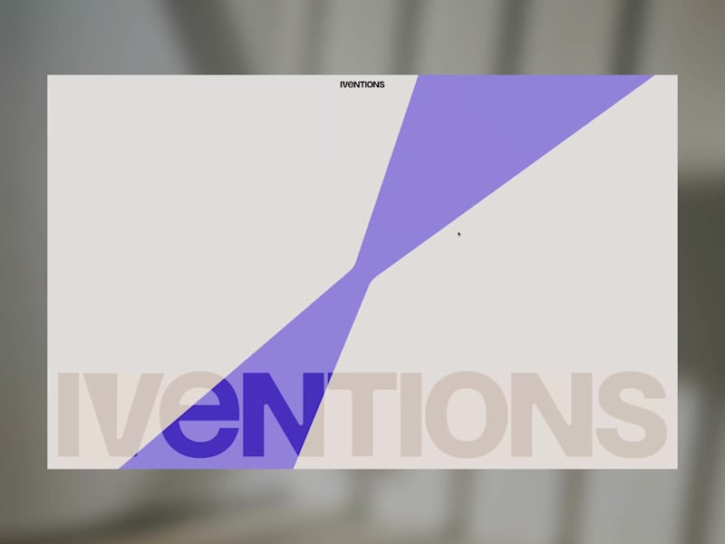 Cover image for Iventions Website Design Project