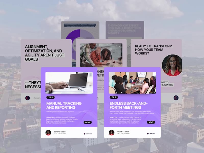 Cover image for Visual Design for LinkedIn, blogs, and whitepapers - CModel