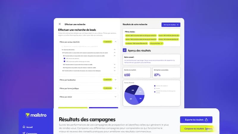 Cover image for Mailstro Redesign for Accessible B2B Prospecting