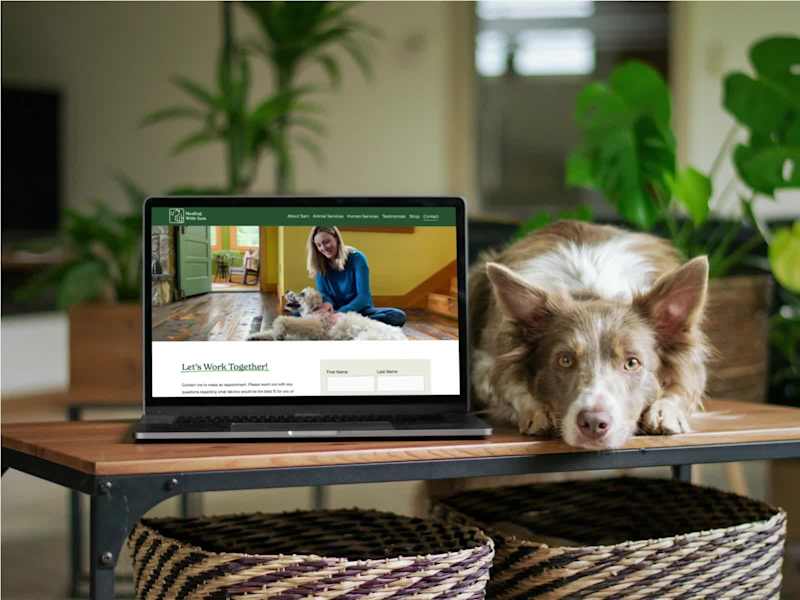 Cover image for Healing With Sam | Squarespace Website