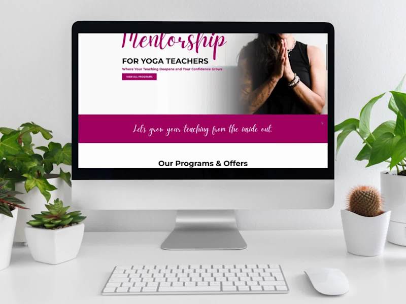 Cover image for Sales Page Design for Shirlee Williams Yoga Mentorship
