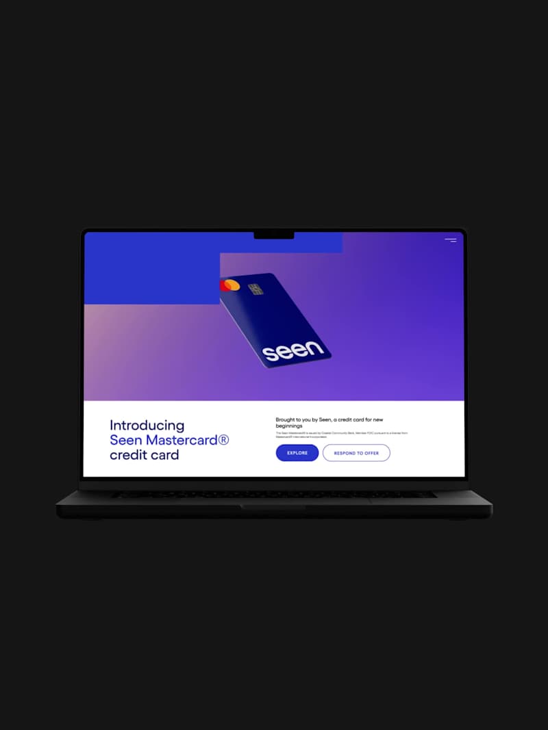 Cover image for Seen Website, Mobile App & Branding 💙 Seen Finance is a cre...