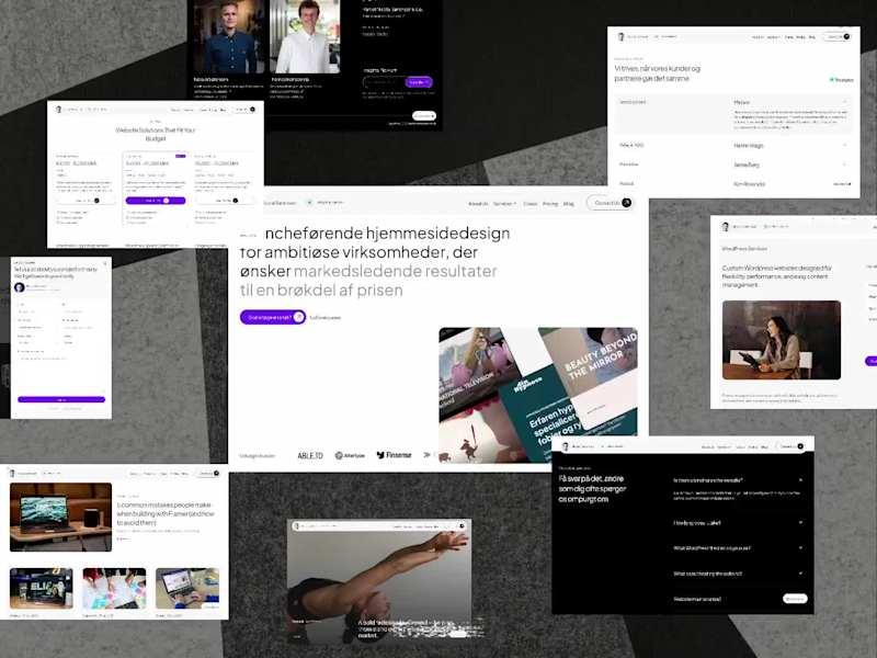 Cover image for Nicolai Sørensen's Premium Portfolio Site Development