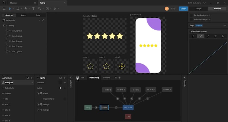 Cover image for Interactive Animations with Rive