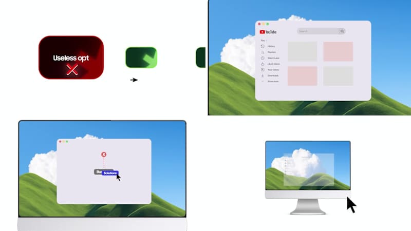 Cover image for Recent ad work frames.