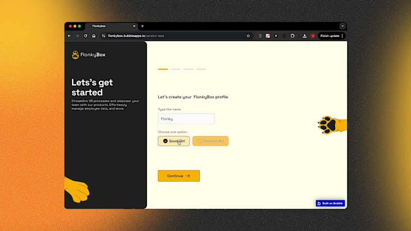 Cover image for Flonkybox Web Application Development