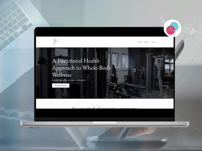 Cover image for Done-Together Kajabi Build for a Functional Health Expert