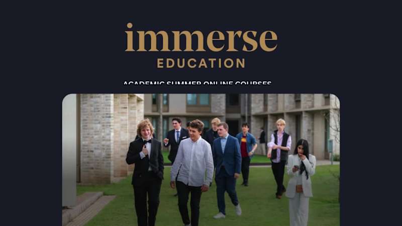 Cover image for Immerse Education