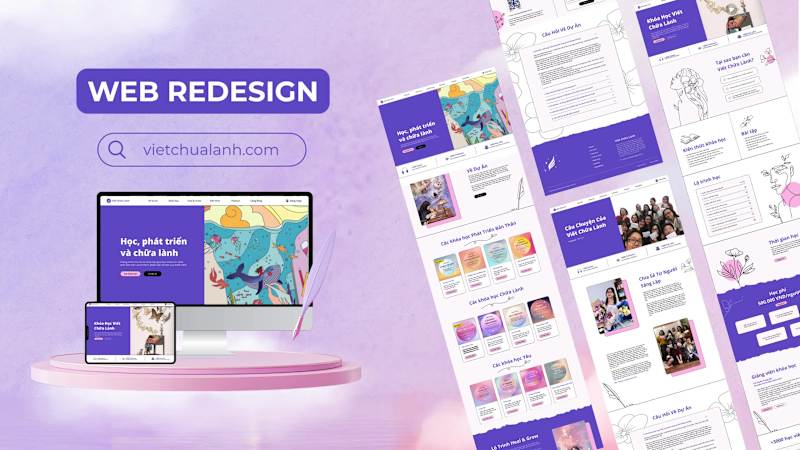 Cover image for Viet Chua Lanh's website was