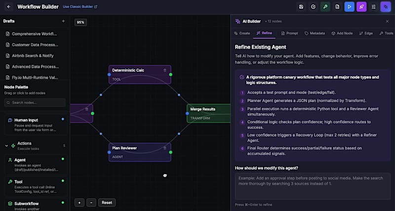 Cover image for AI Builder + Agent Studio is a system for designing, testing...