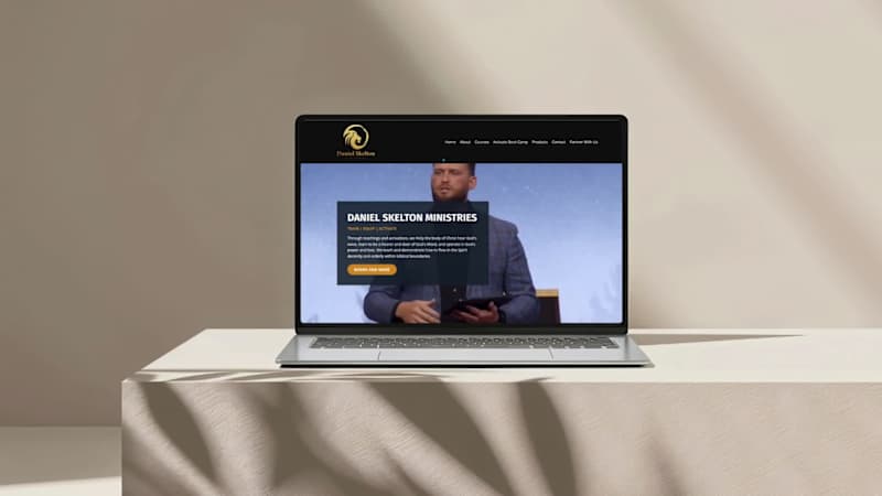Cover image for Kajabi Website Creation for Daniel Skelton Ministries