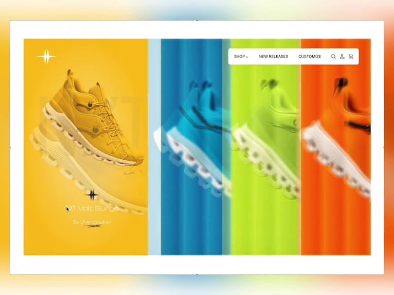 Cover image for NXT Sneaker Interactive E-Commerce Redesign