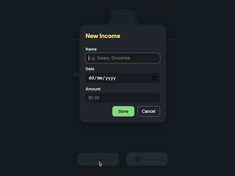 Cover image for Jar of Coins: Gamifying Savings with Interactive Animation