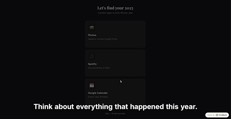 Cover image for Your 2025 deserves to be