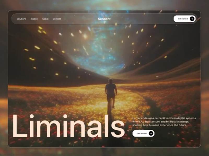 Cover image for Quick test: does this hero feel better animated or static?💆...