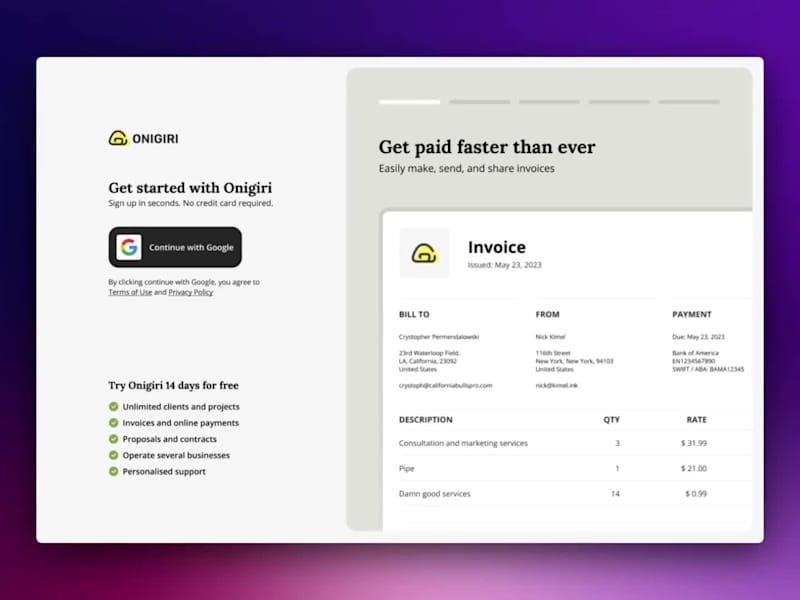 Cover image for Figma | Onigiri Onboarding Flow