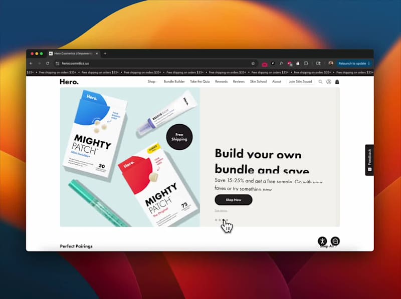Cover image for At Hero Cosmetics (https://www.herocosmetics.us/ ), I led th...
