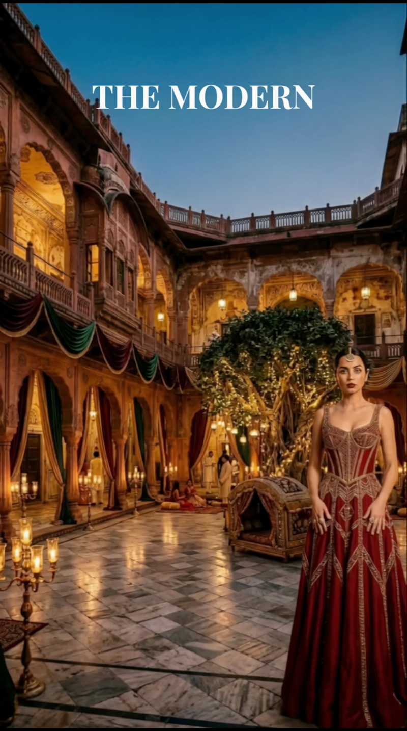 Cover image for "The Modern Maharani" is a