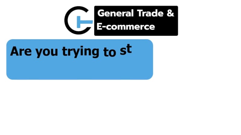 Cover image for GENERAL TRADE AND ECOM