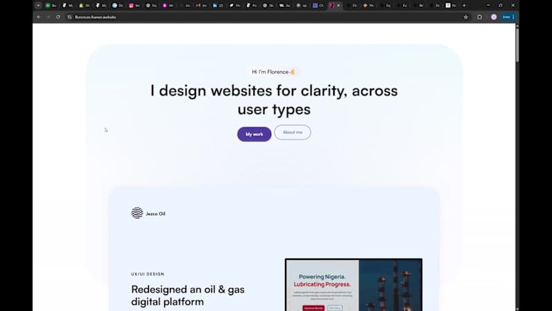 Cover image for Framer Portfolio Website 
