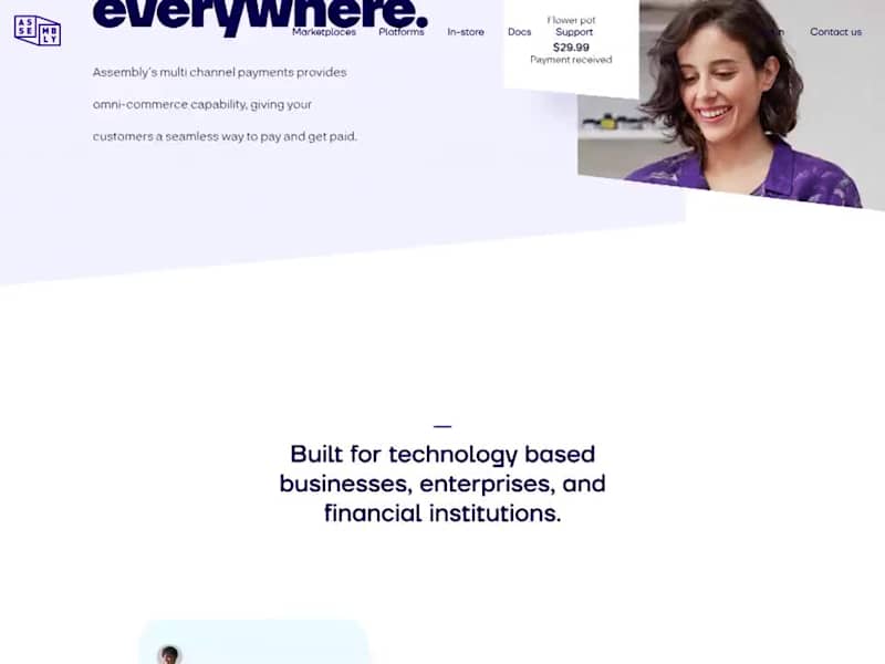 Cover image for Fintech web design