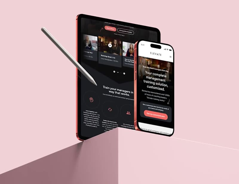 Cover image for Elevate Academy Website Redesign