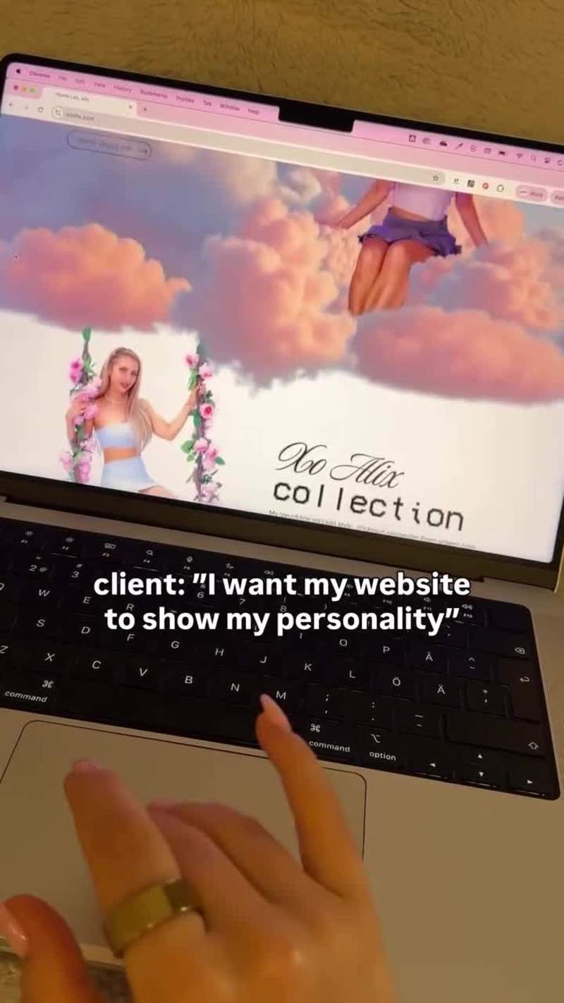 Cover image for Animated website designed for my customer.