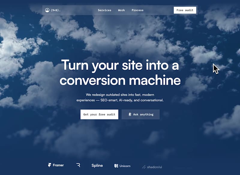 Cover image for Quick progress update: Framer + Rive is the only stack we’ve...