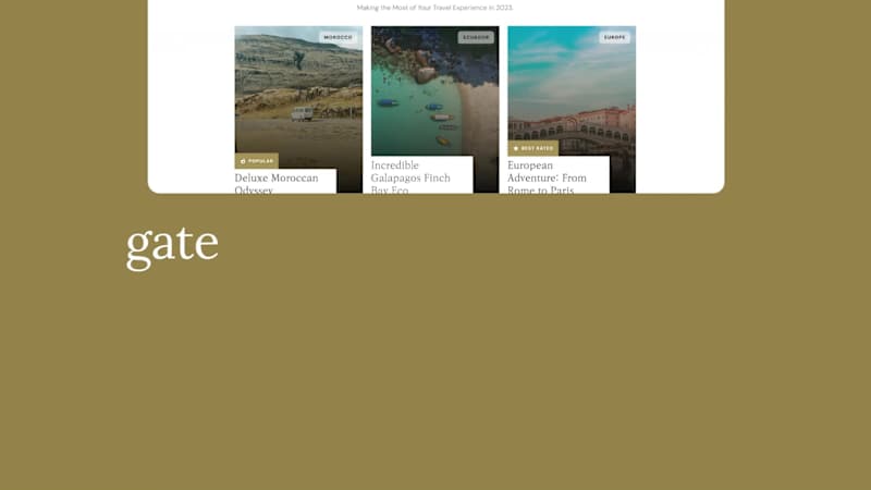 Cover image for Gateways International® | Visual Identity & Website Design