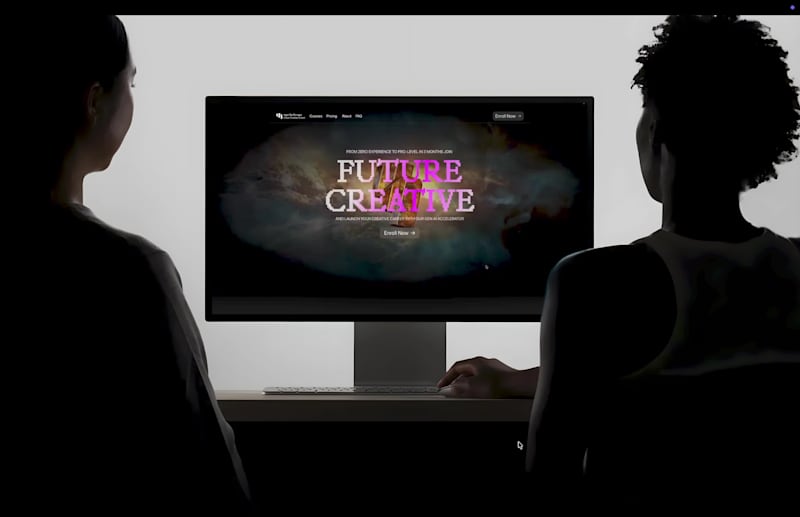 Cover image for Future Creative School Website Design