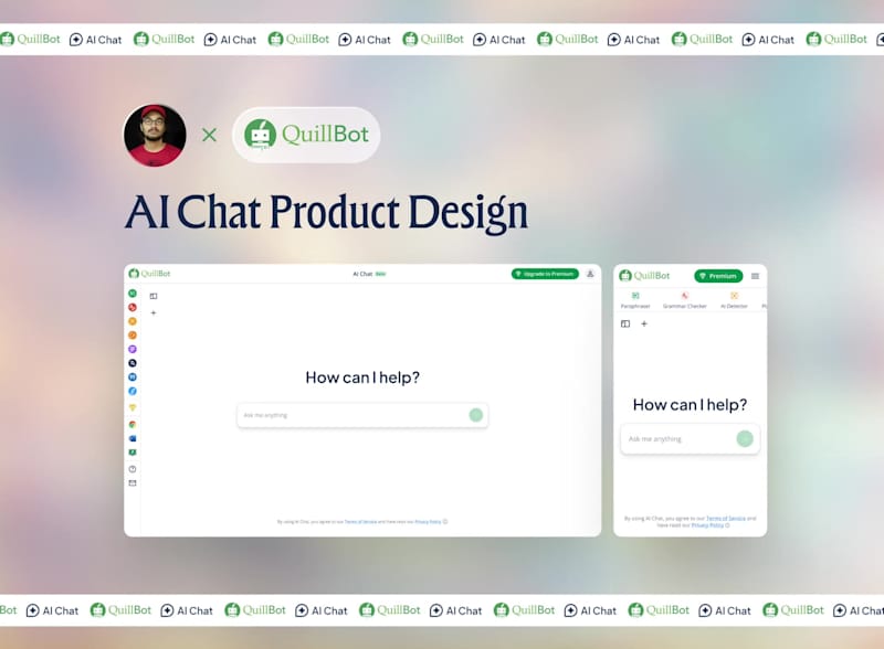 Cover image for QuillBot AI Chat Product Design