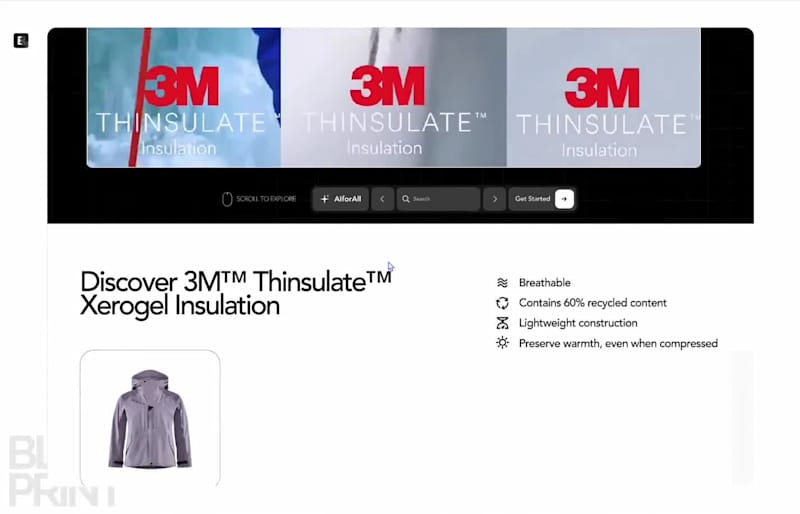 Cover image for Redesigning the 3M Thinsulate Insulation Website