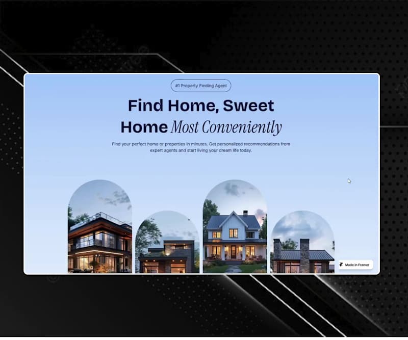Cover image for Framer Website Development for Realtonn